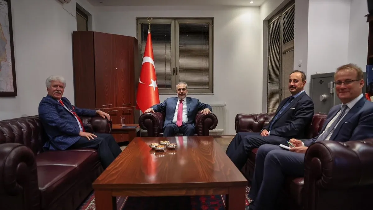Dışişleri Bakanı Hakan Fidan’dan Üsküp’te önemli temaslar