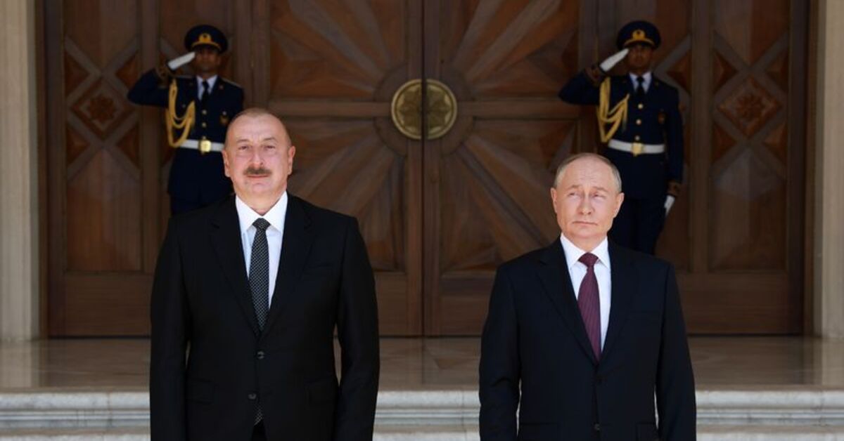 Azerbaycan Cumhurbaşkanı Aliyev’den düşürülen uçağa ilişkin açıklama: Yerden açılan ateşle ağır hasar aldı