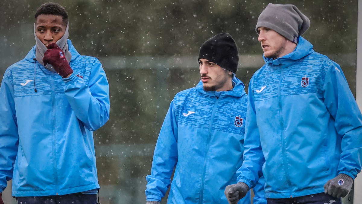 Trabzonspor’da Galatasaray maçı hazırlıkları devam etti