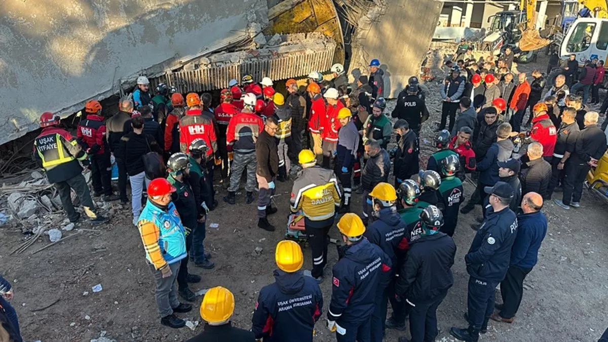 Uşak’ta göçük altında kalan operatör can vermişti: 2 kişi tutuklandı!